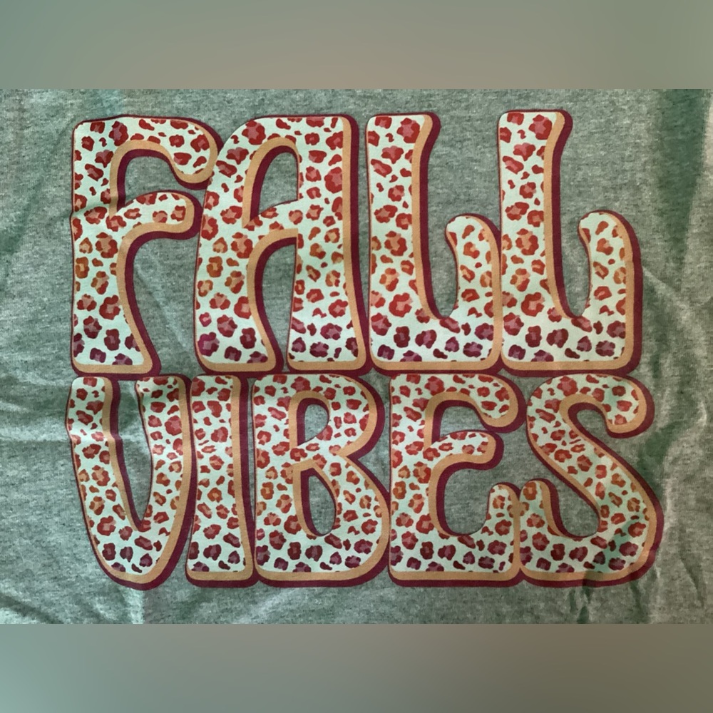 Fall Vibes T-Shirt Size Small - Picture 3 of 8